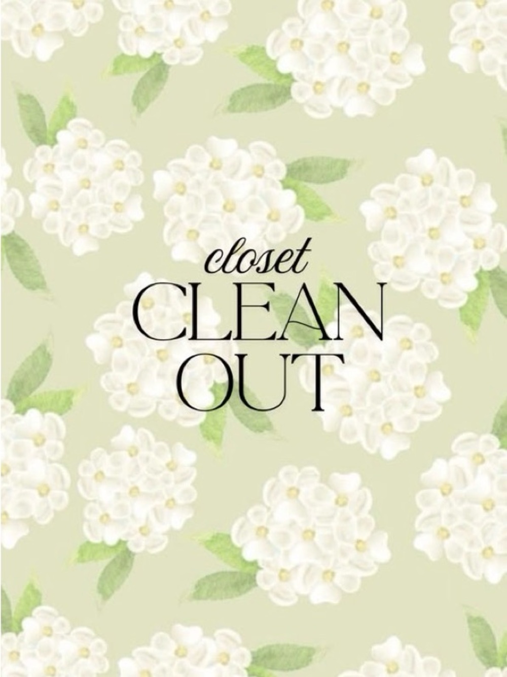 Welcome to my families closet!